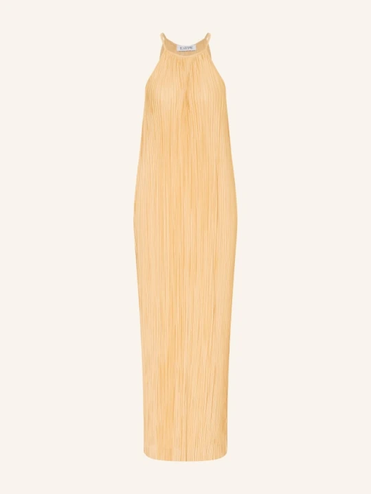 Zdjęcie produktu Esthé Sukienka Plisowana Pleated Halter gelb CAMELOWY