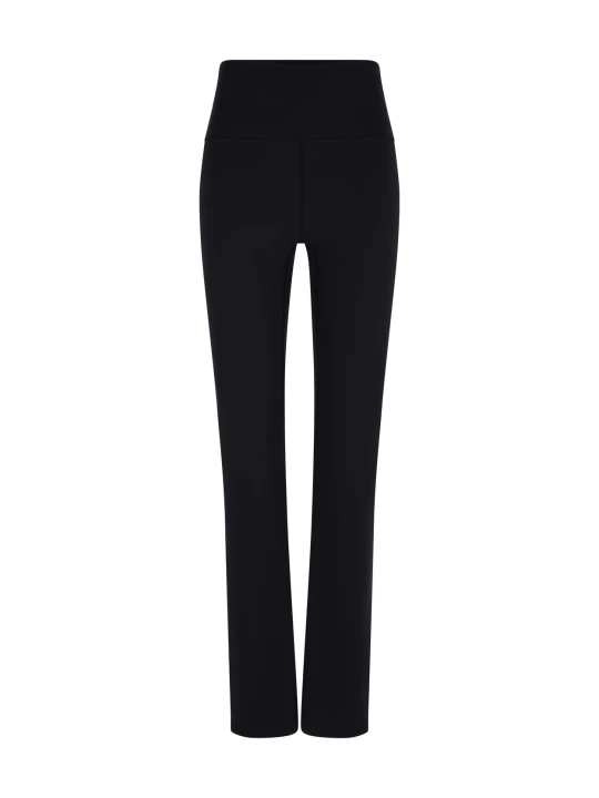 Zdjęcie produktu Legginsy z szerokimi nogawkami z mikrofibry Etam czarny