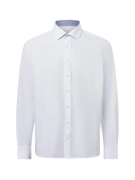 Zdjęcie produktu Eterna Comfort Fit koszula biznesowa - non-iron Mężczyźni Comfort Fit Bawełna biały