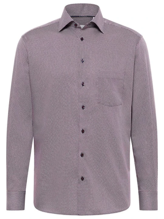 Zdjęcie produktu Eterna Koszula - Modern fit - w kolorze bordowo-niebieskim rozmiar: 39