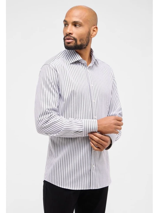 Zdjęcie produktu Eterna Koszula - Modern fit - w kolorze brązowo-białym rozmiar: 40