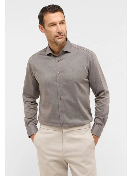 Zdjęcie produktu Eterna Koszula - Modern fit - w kolorze brązowym rozmiar: 38