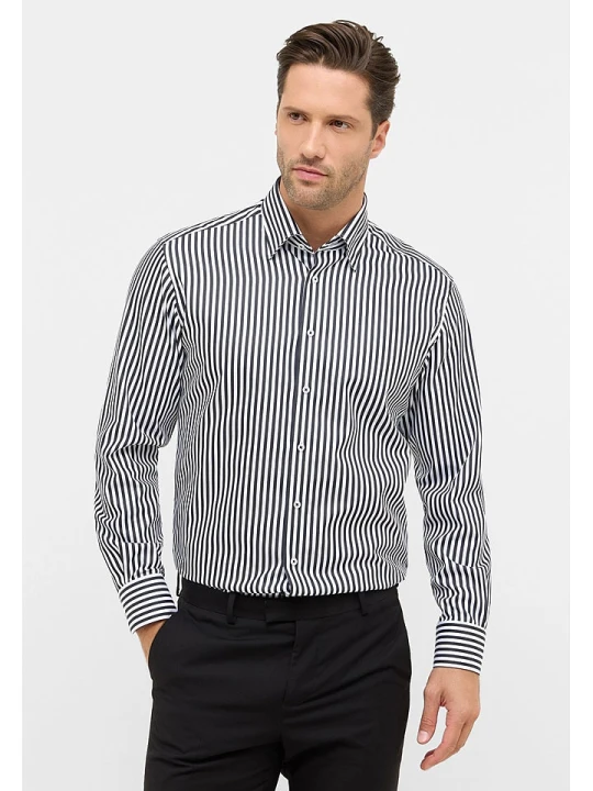 Zdjęcie produktu Eterna Koszula - Modern fit - w kolorze czarno-białym rozmiar: 40