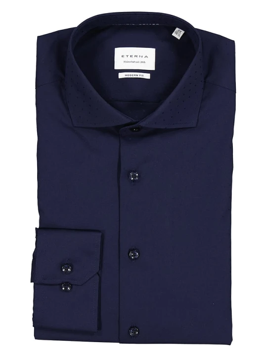 Zdjęcie produktu Eterna Koszula - Modern fit - w kolorze granatowym rozmiar: 39