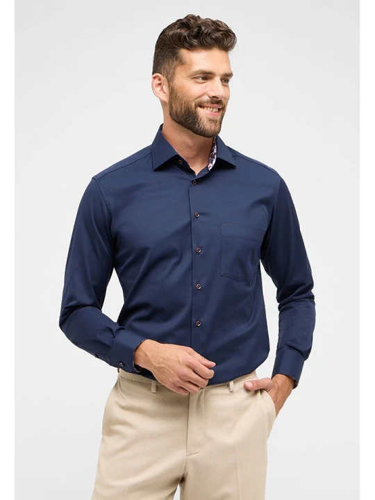 Zdjęcie produktu Eterna Koszula - Modern fit - w kolorze granatowym rozmiar: 48