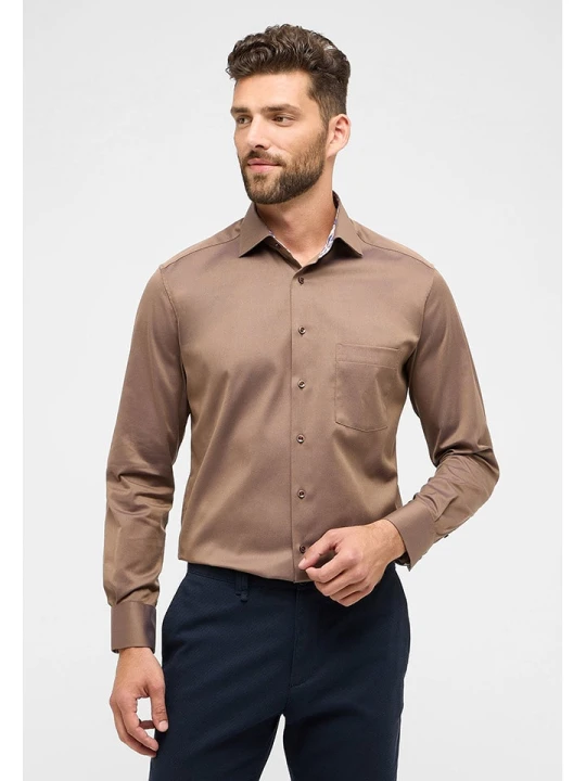 Zdjęcie produktu Eterna Koszula - Modern fit - w kolorze jasnobrązowym rozmiar: 46