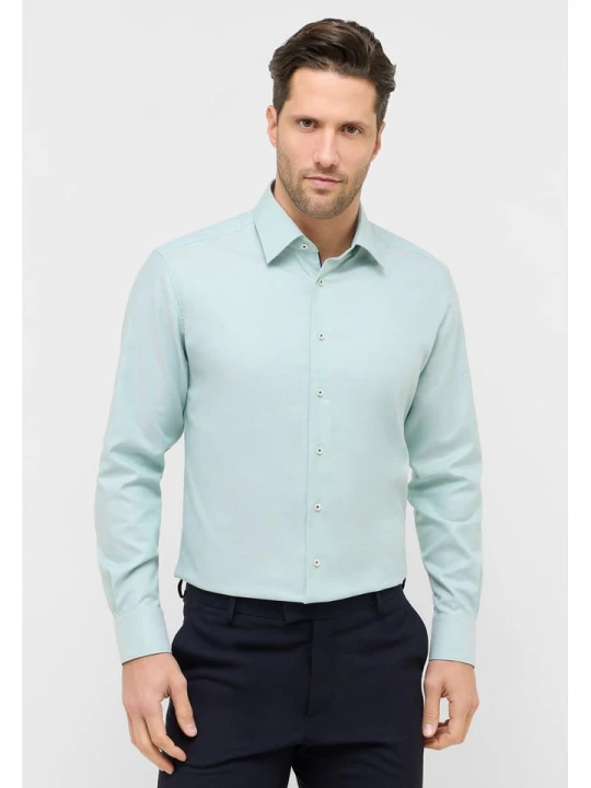Zdjęcie produktu Eterna Koszula - Modern fit - w kolorze turkusowym rozmiar: 45