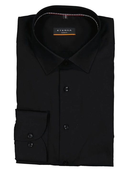 Zdjęcie produktu Eterna Koszula - Slim fit - w kolorze czarnym rozmiar: 41