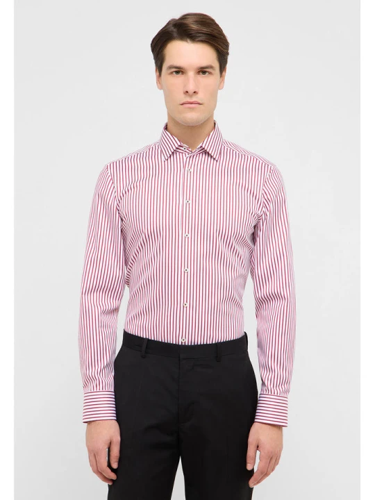 Zdjęcie produktu Eterna Koszula - Slim fit - w kolorze czerwono-białym rozmiar: 41