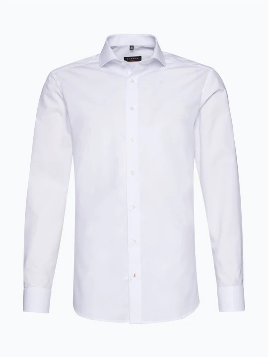 Zdjęcie produktu Eterna Slim Fit Koszula niewymagająca prasowania Mężczyźni Slim Fit Bawełna biały