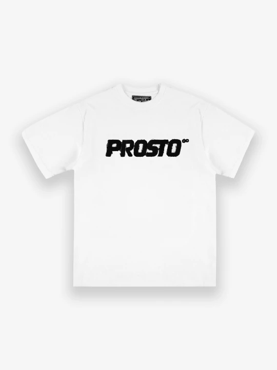 Zdjęcie produktu Eternity t-shirt bawełniany biały PROSTO.