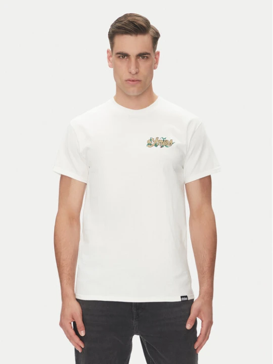 Zdjęcie produktu Etnies T-Shirt Rose Arrow 4130004131 Biały Regular Fit