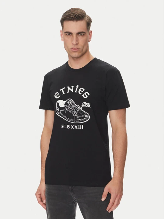 Zdjęcie produktu Etnies T-Shirt Slb 4130003757 Czarny Regular Fit