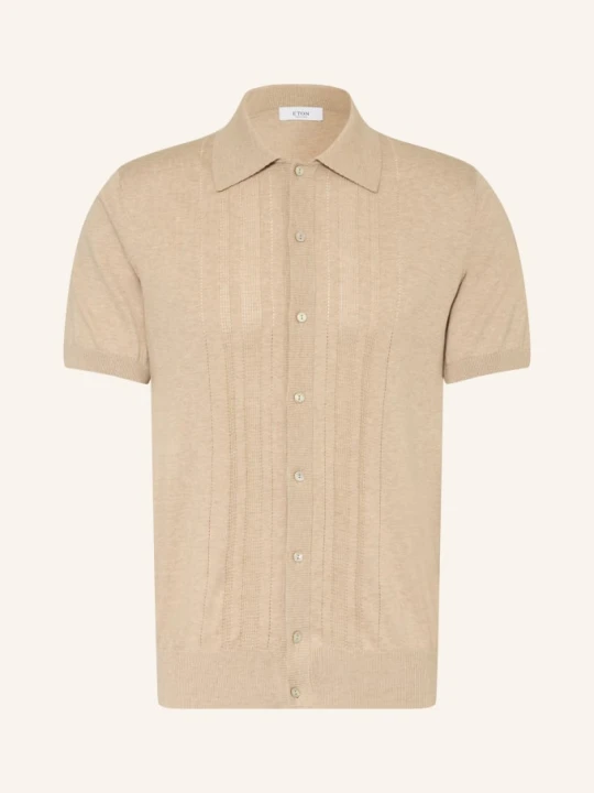 Zdjęcie produktu Eton Bluzka Z Dzianiny Slim Fit beige