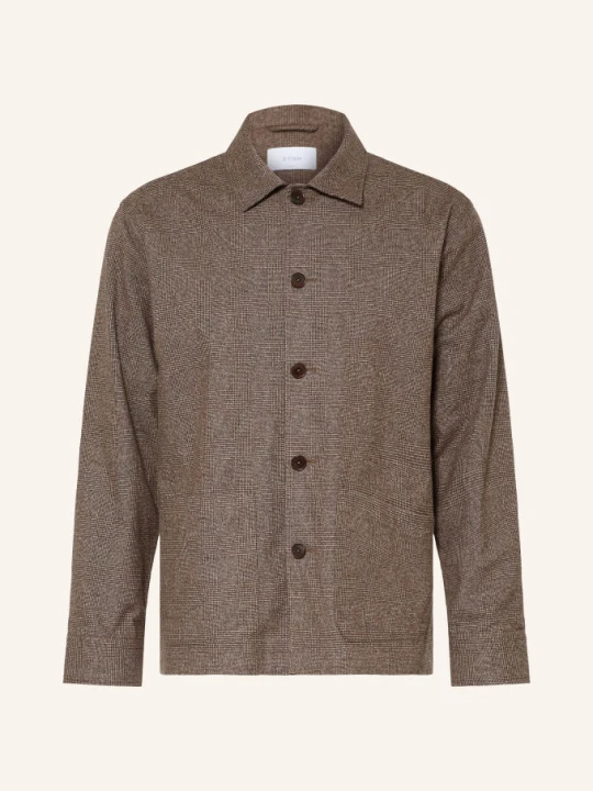Zdjęcie produktu Eton Koszula Wierzchnia Flanelowa O Kroju Comfort Fit braun