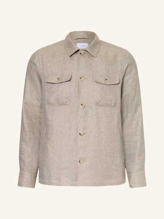 Zdjęcie produktu Eton Kurtka Wierzchnia Z Lnu beige