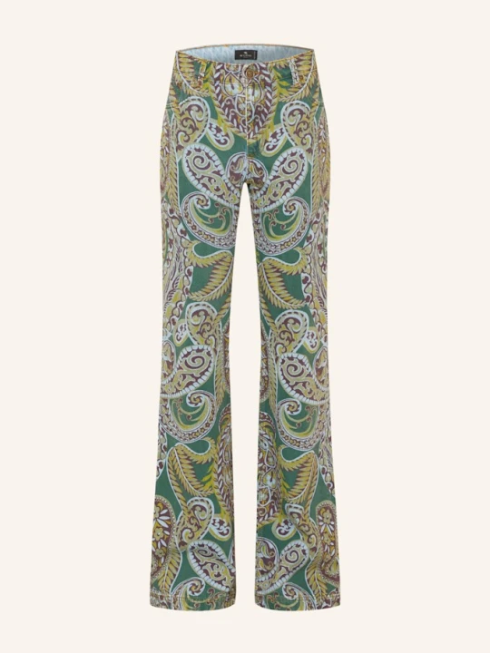 Zdjęcie produktu Etro Jeansy Flared Leg gruen