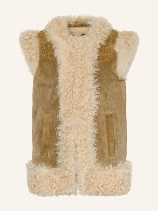 Zdjęcie produktu Etro Kamizelka Skórzana beige