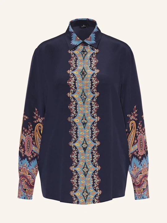 Zdjęcie produktu Etro Koszula Z Jedwabiu blau