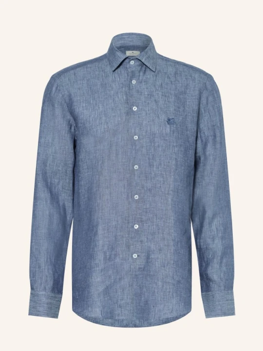 Zdjęcie produktu Etro Koszula Z Lnu Regular Fit blau NIEBIESKI