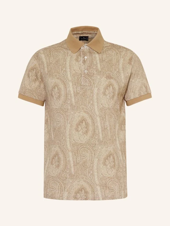 Zdjęcie produktu Etro Koszulka Polo Z Dżerseju Regular Fit beige