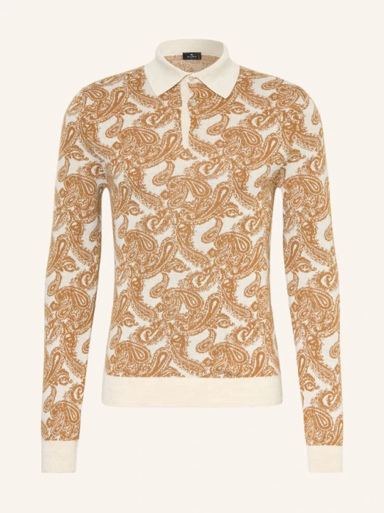 Zdjęcie produktu Etro Koszulka Polo Z Dzianiny beige
