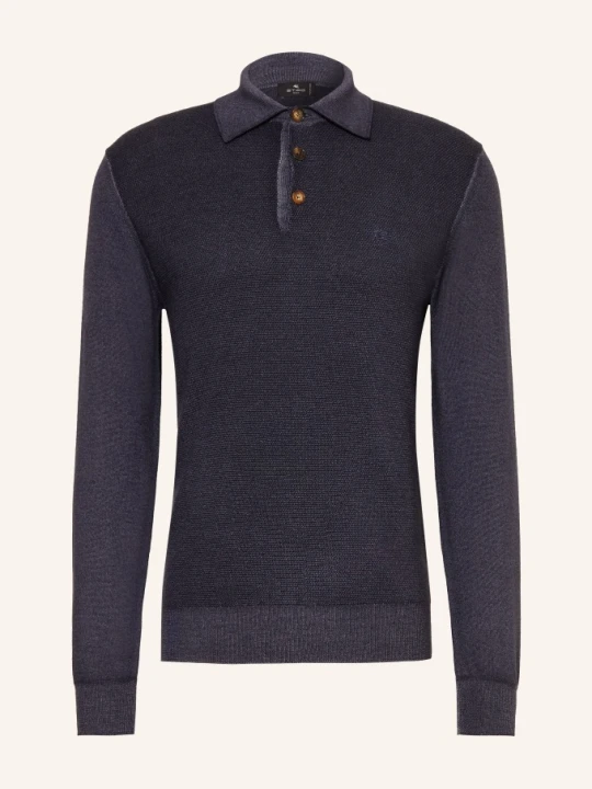 Zdjęcie produktu Etro Koszulka Polo Z Dzianiny blau GRANATOWY