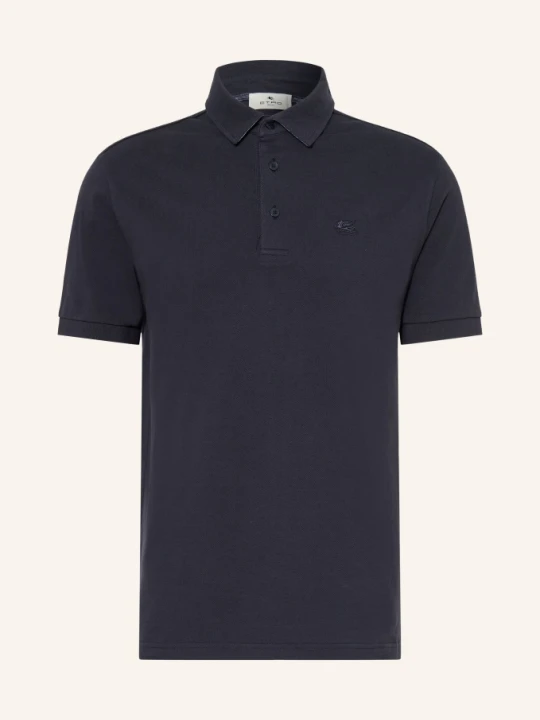 Zdjęcie produktu Etro Koszulka Polo Z Pikowanym Wzorem blau GRANATOWY