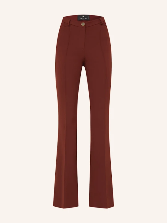 Zdjęcie produktu Etro Spodnie Bootcut rot CIEMNOCZERWONY