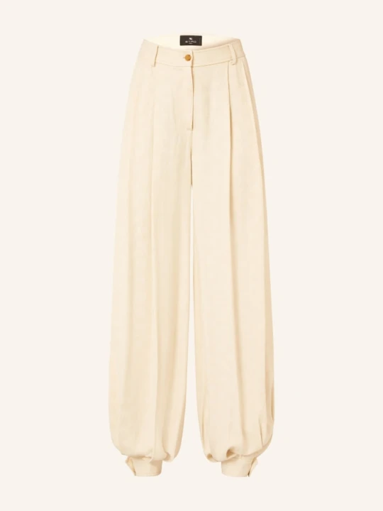 Zdjęcie produktu Etro Spodnie Żakardowe beige