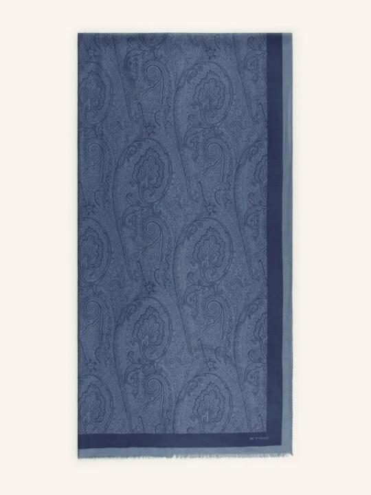 Zdjęcie produktu Etro Szalik blau granatowy