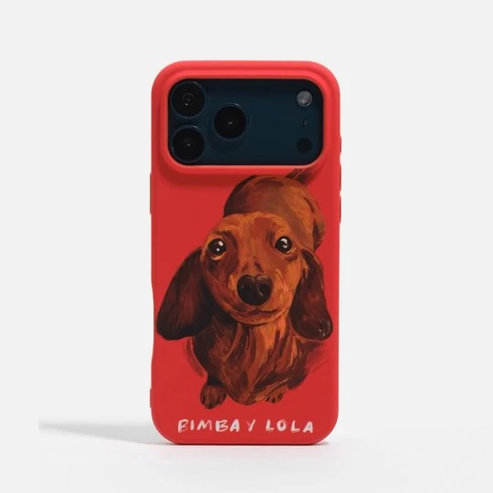 Zdjęcie produktu Etui iPhone 17 Pro teckel czerwone BIMBA Y LOLA