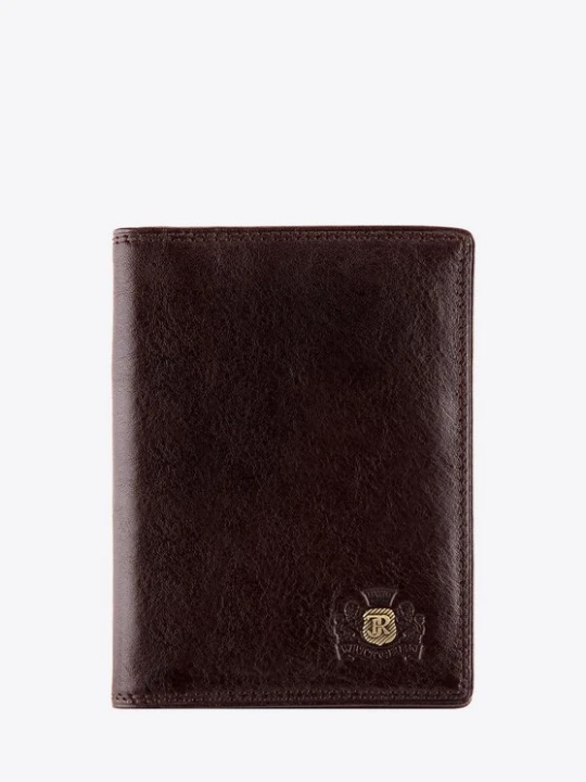 Zdjęcie produktu Etui na dokumenty skórzane klasyczne brązowe Wittchen