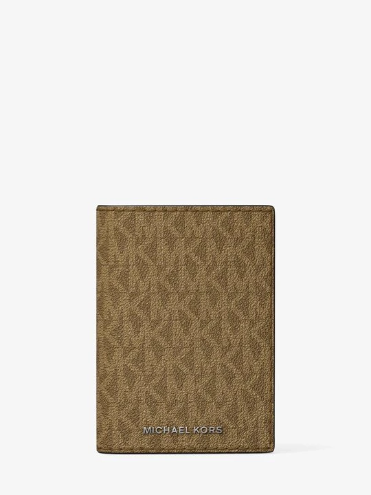 Zdjęcie produktu Etui na karty Hudson z charakterystycznym logo Michael Kors LODEN (Zielony)