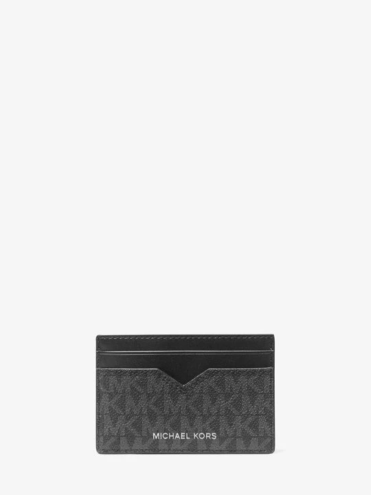 Zdjęcie produktu Etui na karty Hudson z logo Michael Kors CZARNY (Czarny)