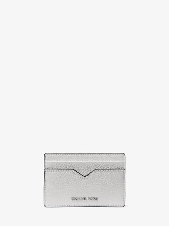 Zdjęcie produktu Etui na karty Hudson ze skóry groszkowej Michael Kors