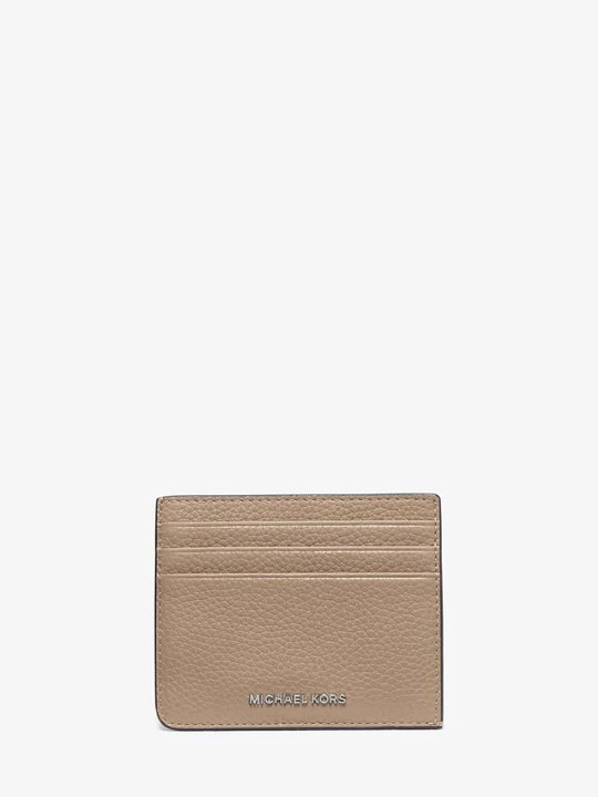 Zdjęcie produktu Etui na karty Hudson ze skóry groszkowej Michael Kors