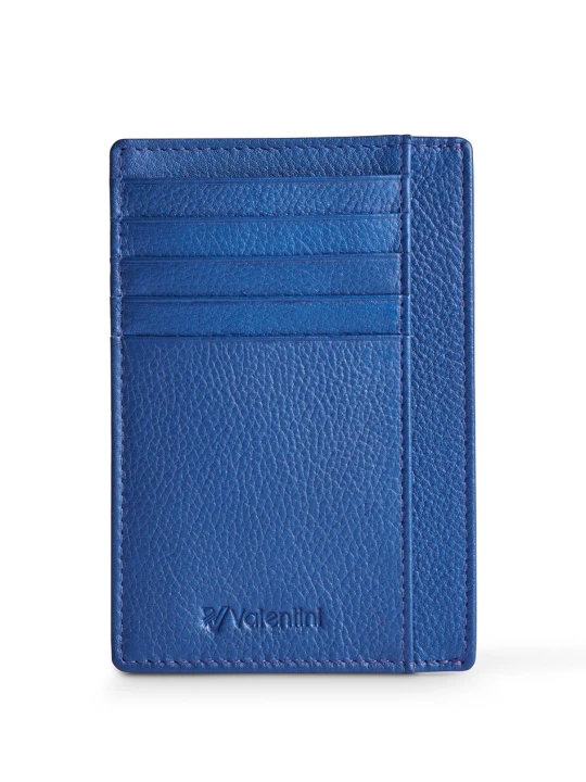 Zdjęcie produktu Etui na karty i dokumenty Valentini Metallic 321 niebieskie