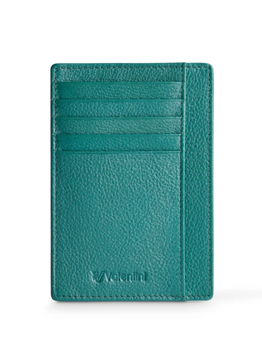Zdjęcie produktu Etui na karty i dokumenty Valentini Metallic 321 zielone