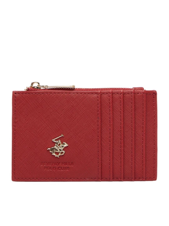 Zdjęcie produktu Etui na karty kredytowe Beverly Hills Polo Club CWBEO-BHPC-W1-003-AW26 Czerwony
