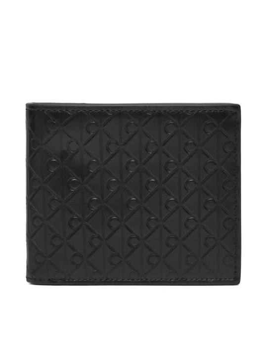 Zdjęcie produktu Etui na karty kredytowe Calvin Klein Embossed Emblem Billfold W / Coin LV04D1129G Czarny