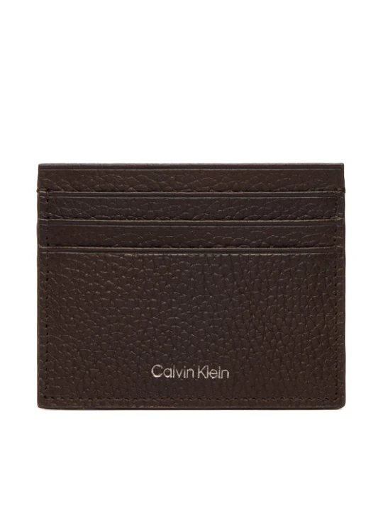Zdjęcie produktu Etui na karty kredytowe Calvin Klein LV04D1060G Brązowy ciemny
