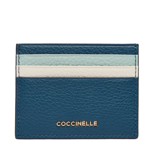 Zdjęcie produktu Etui na karty kredytowe Coccinelle M10 Metallic Tri Color E2 M10 12 95 01 Niebieski