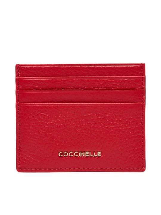Zdjęcie produktu Etui na karty kredytowe Coccinelle MW5 Metallic Soft E2 MW5 12 95 01 Czerwony
