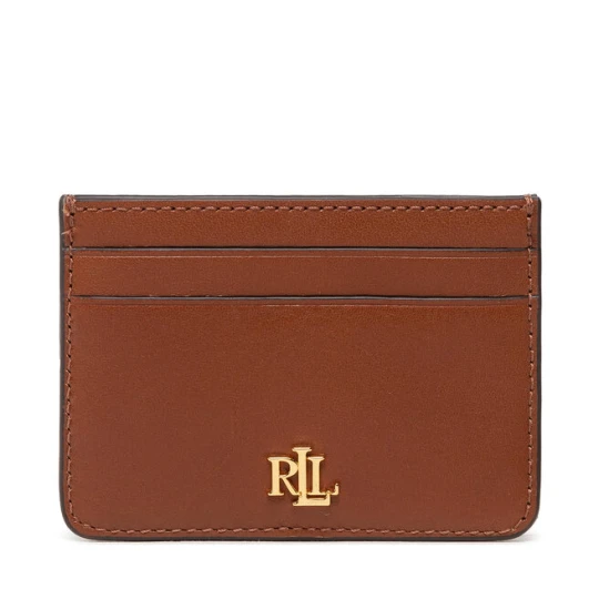 Zdjęcie produktu Etui na karty kredytowe LAUREN RALPH LAUREN Slim Card 432876732002 Brązowy