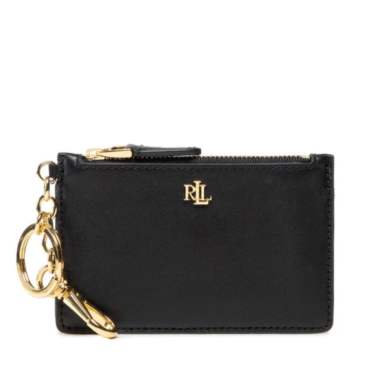Zdjęcie produktu Etui na karty kredytowe LAUREN RALPH LAUREN Zip Card Cas 432876731002 Czarny