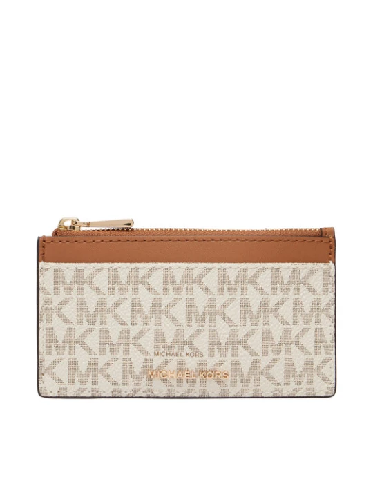 Zdjęcie produktu Etui na karty kredytowe MICHAEL Michael Kors 32F5GJ6D8B Écru Kremowy