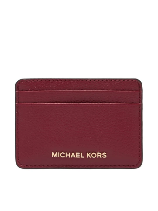 Zdjęcie produktu Etui na karty kredytowe MICHAEL Michael Kors 32F7GF6D0L Bordowy