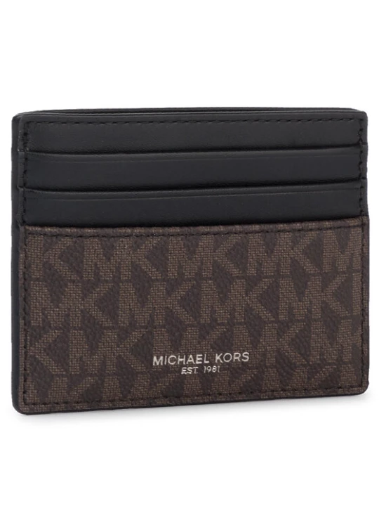 Zdjęcie produktu Etui na karty kredytowe MICHAEL Michael Kors Greyson 39F9LGYD2B Czarny