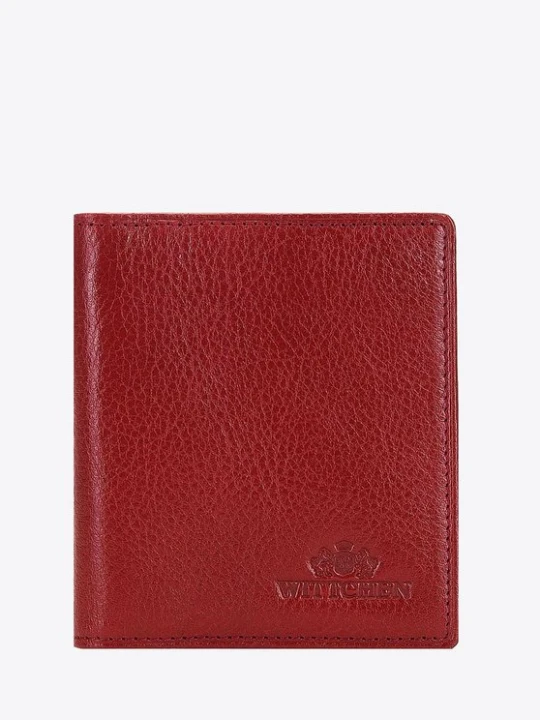 Zdjęcie produktu Etui na karty skórzane klasyczne czerwone Wittchen
